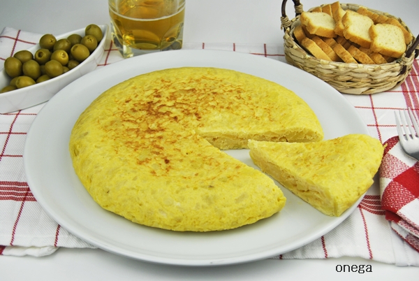 tortilla de patata light