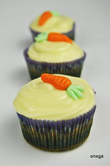 cupcakes de zanahoria