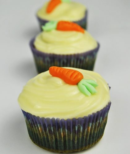cupcakes de zanahoria